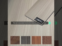 बांस लकड़ी का लोहा फाइबर लकड़ी के फनीर पैनल संगमरमर पीवीसी दीवार पैनल विरोधी स्थैतिक गर्मी इन्सुलेशन