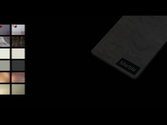 पेशेवर अनुकूलित तेजी से वितरण प्रकाश लक्जरी शैली संगमरमर बांस लकड़ी के कोयले के फाइबर लकड़ी के फनीर