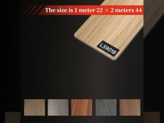 फैक्टरी प्रत्यक्ष कस्टम रंग और आकार लकड़ी अनाज बांस लकड़ी का कोयला फनीर पैनल