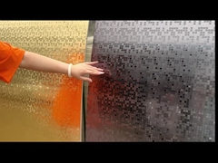 जलरोधी आंतरिक सजावटी मोज़ेक बांस लकड़ी का कोयला फनीर पैनल