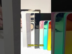 दर्पण दीवार पैनल