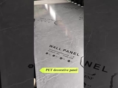 हल्के वज़न के पीवीसी मार्बल शीट वॉल पैनल, आसान स्थापना और DIY होम प्रोजेक्ट