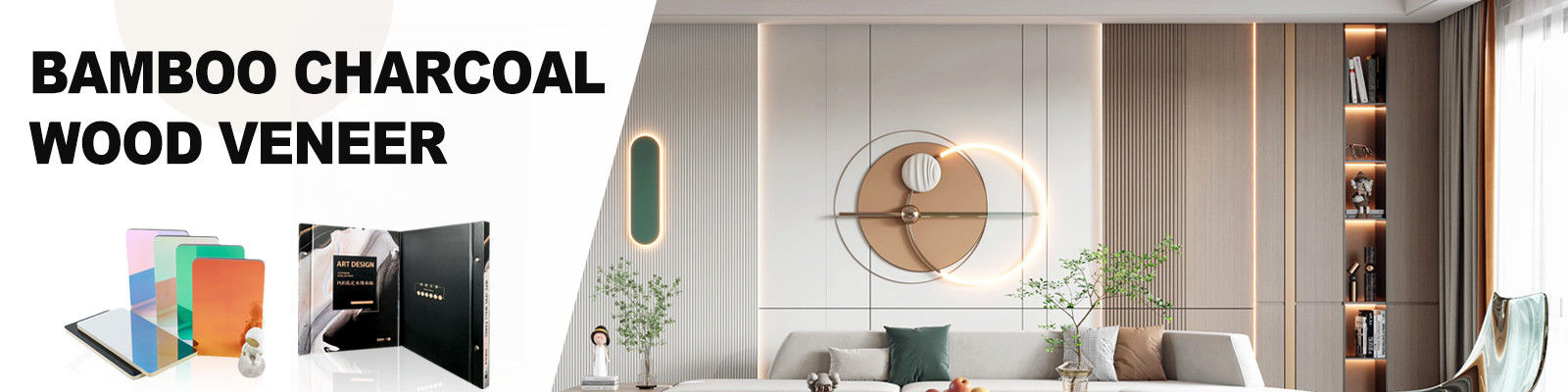 बांस चारकोल दीवार बोर्ड