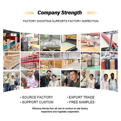 Hotel Decoration Panels 5mm/8mm Bamboo Charcoal Fiber Interior Decoration PVC Wood Veneer Indoor Wall Panel Hall Living Room