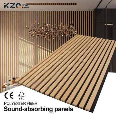 High Quality Acoustic Panel Natural Wood Slat for Conference Rooms and Lecture halls Sound Proofing Panels