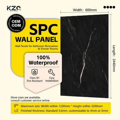 Factory Wholesale Spc Wall Panels Marble Wall Panel For Bathroom