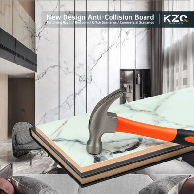 नया उत्पाद पेंट फ्री बांस वुड फाइबर वॉल पैनल एंटी टक्कर वाटरप्रूफ नमी प्रूफ आसान स्थापना होटल गलियारों के लिए